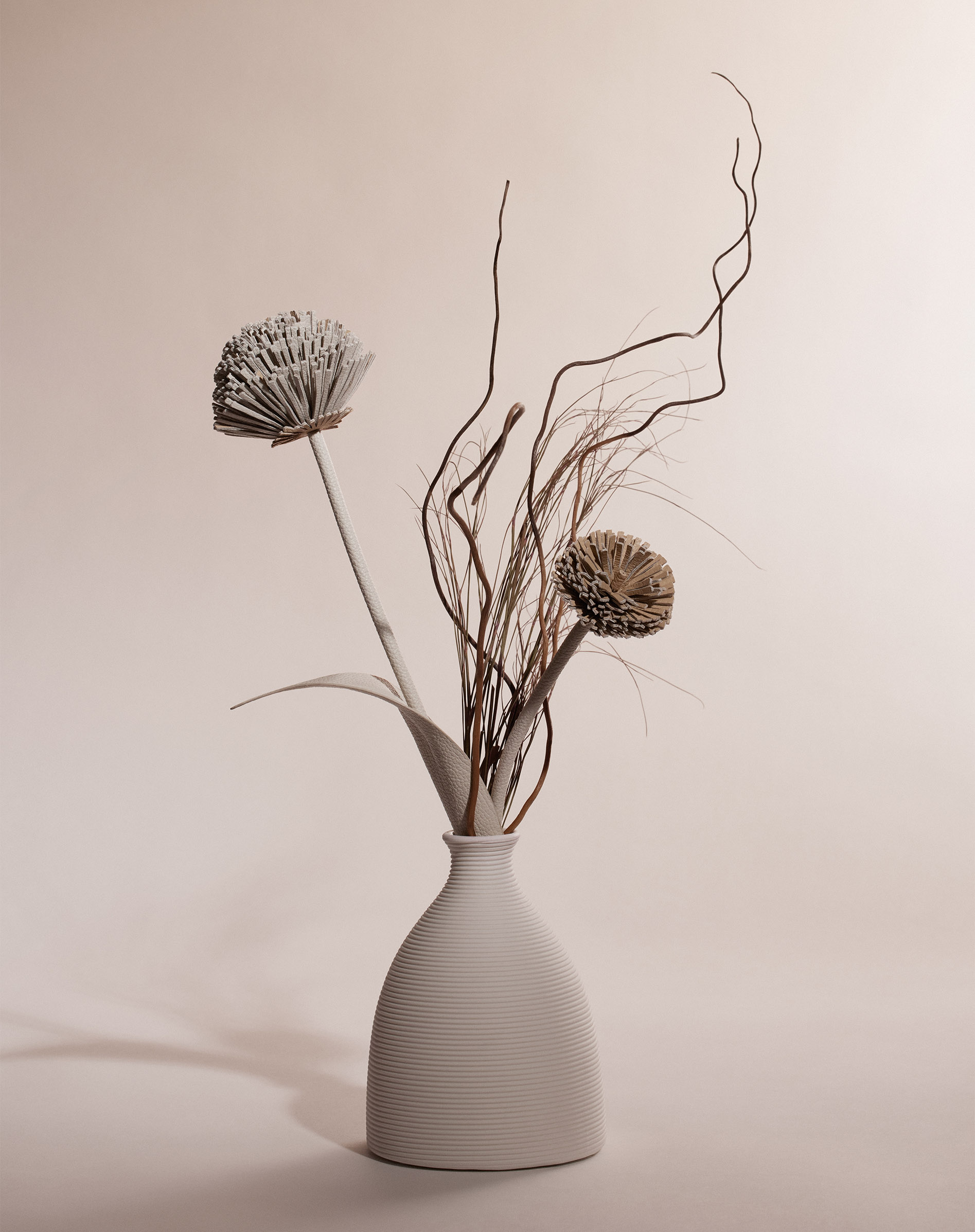 Leather flowers – Polène