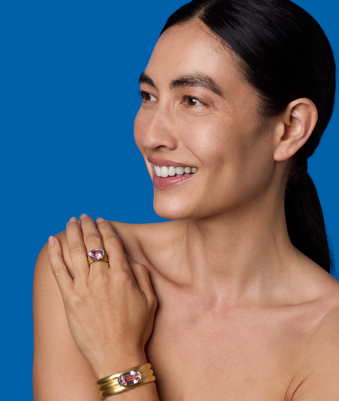 Strong, bold, and empowered, our Kunzite Heroic Cuff says it all.SHOP KUNZITE HEROIC