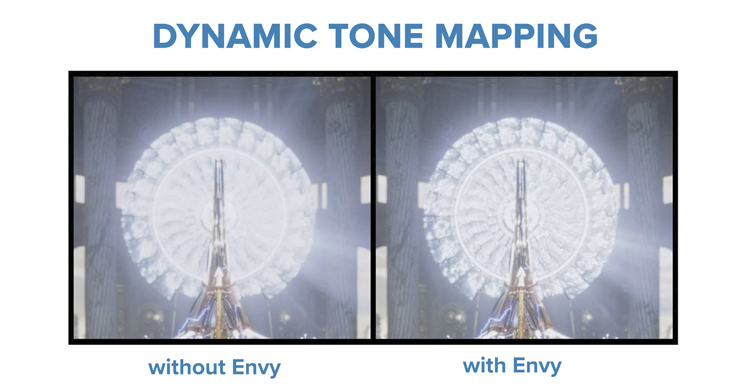 Dynamic Tone Mapping illustration