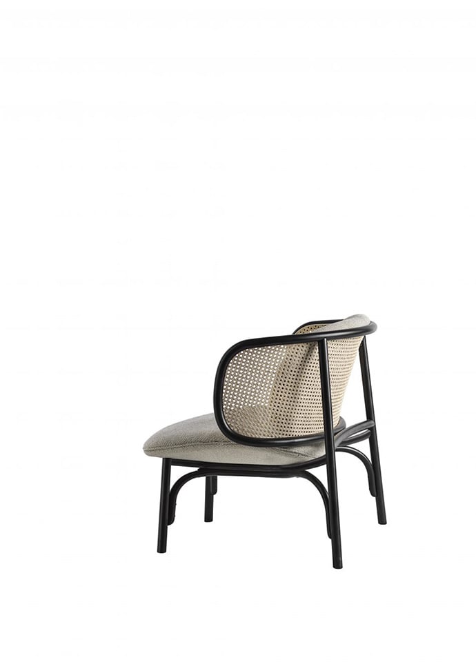 Suzenne armchair designed by Chiara Andreatti for Gebrüder Thonet Vienna GmbH. Photo c/o Gebrüder Thonet Vienna GmbH.