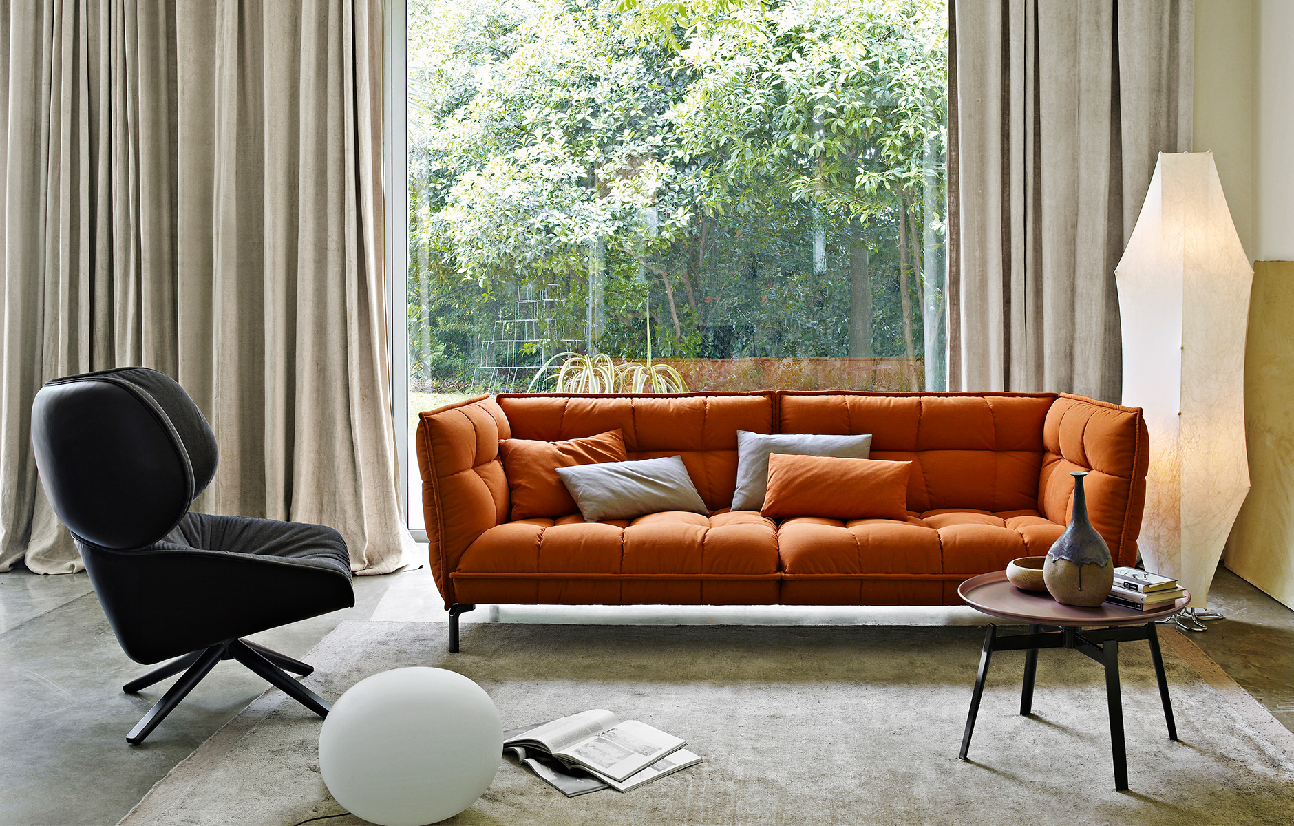 Husk sofa designed by Patricia Urquiola for B&B Italia. Photo c/o B&B Italia.