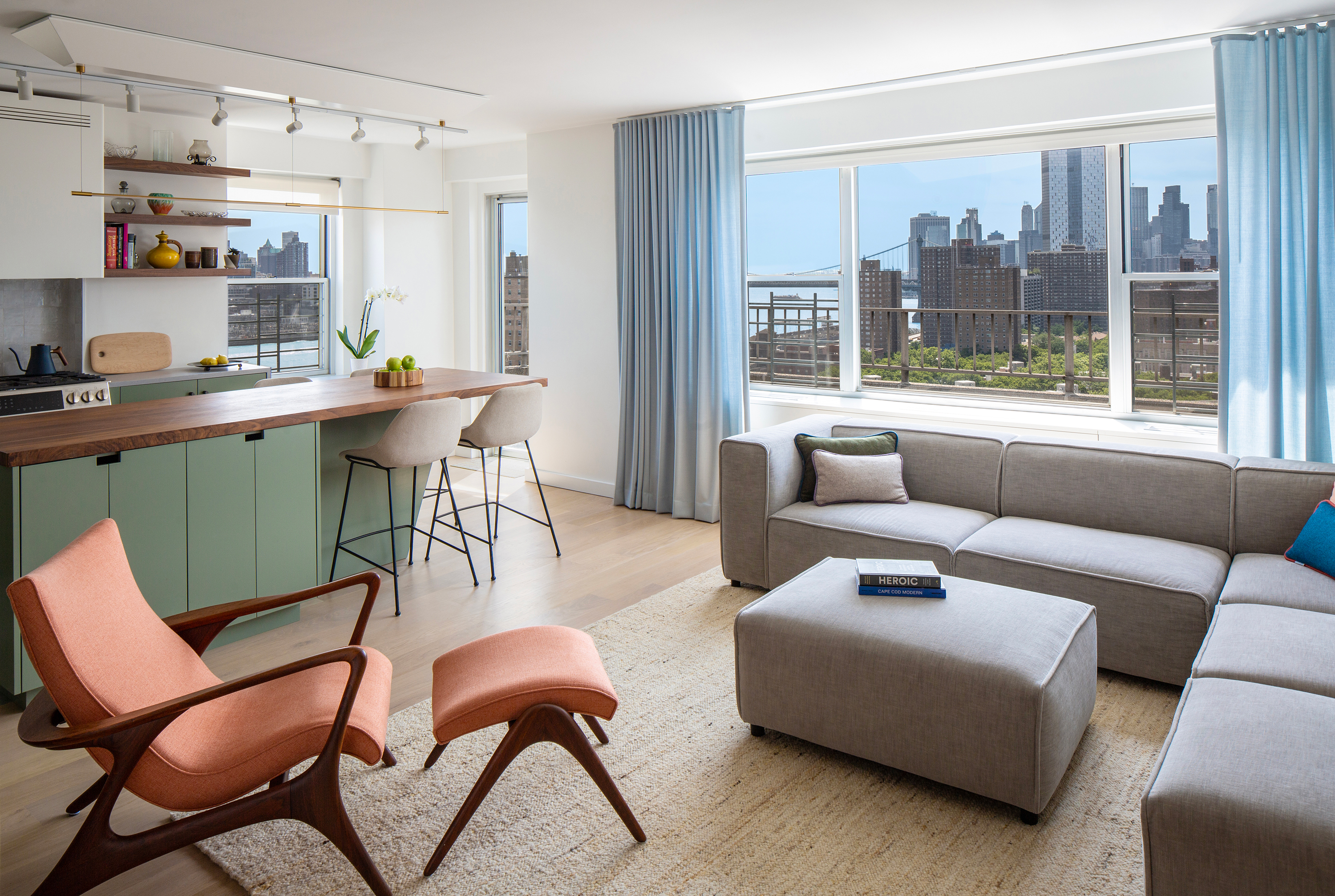 Custom hardwood flooring featured in Grand Street New York luxury residence by PID Floors