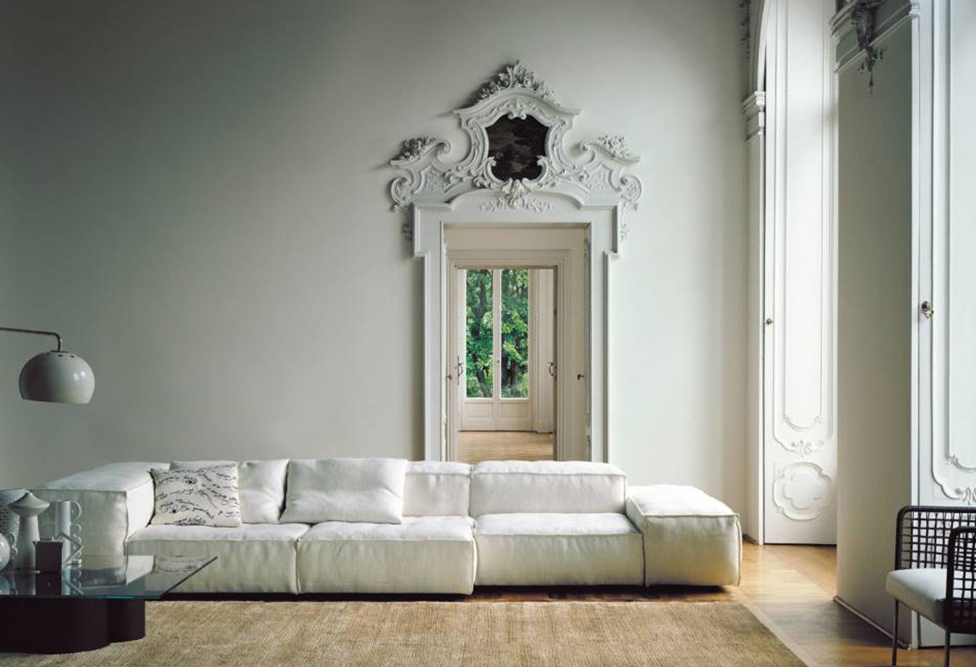 The Extra Soft sofa, one of Piero Lissoni's most popular designs for Living Divani. Photo c/o Living Divani.