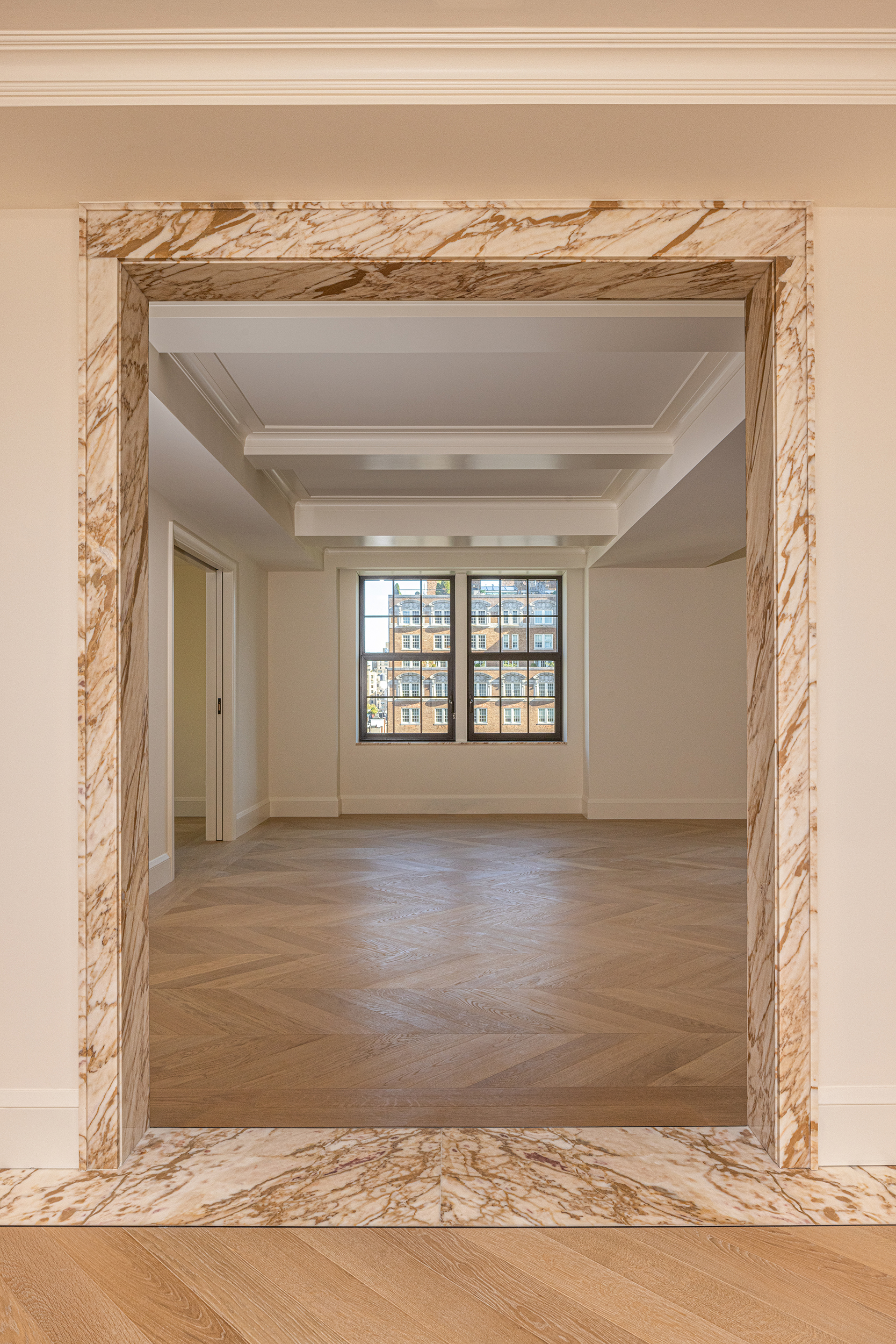 PID Floors hardwood floor detail — The Surrey Residences Manhattan project