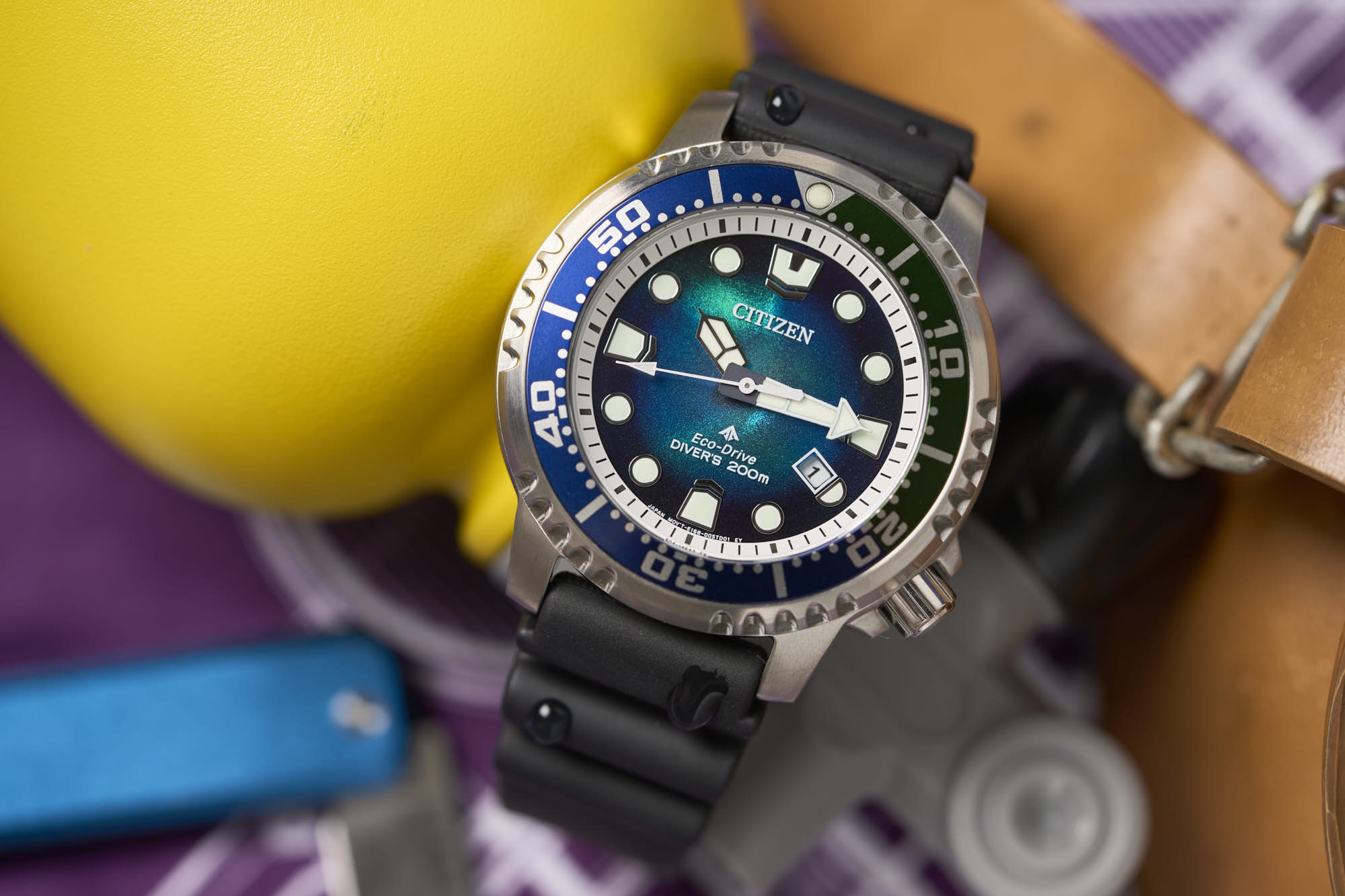 Now in the Shop: Citizen's “Unite with Blue” Sustainable Dive