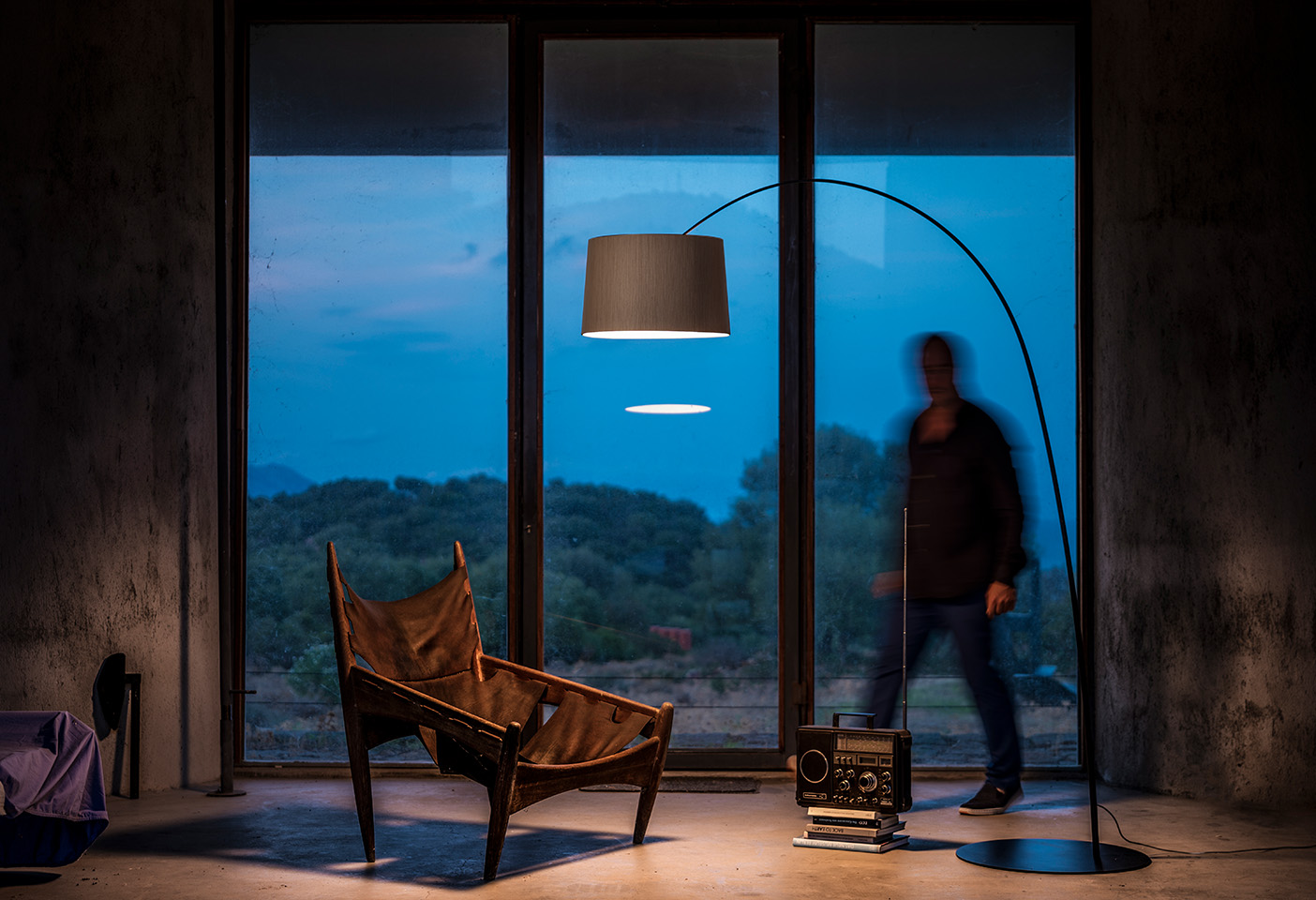 The iconic light Twiggy designed by Marc Sadler. Photo c/o Foscarini.