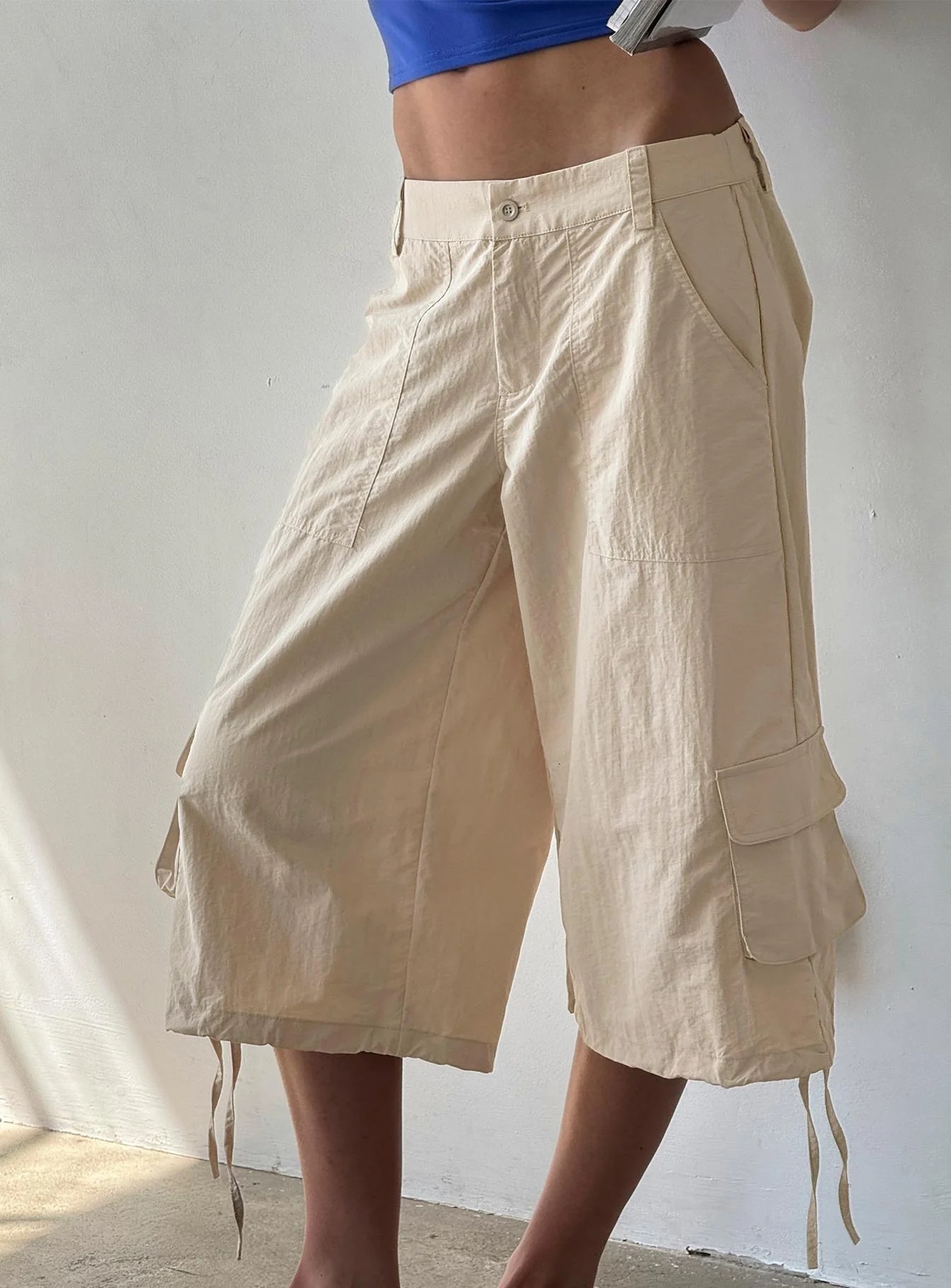 Bottoms For Baseball Games - Princess Polly 3/4 Cargo Pants