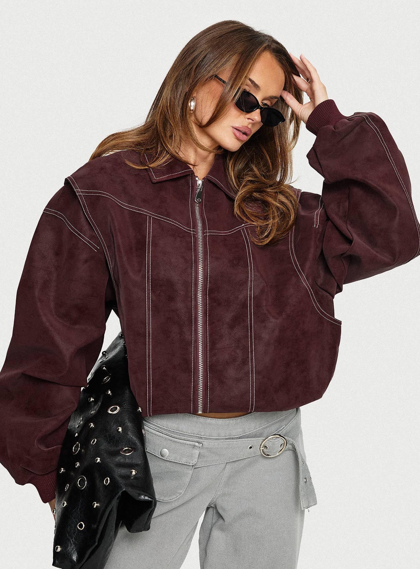 Winter Baseball Game Outfits - Princess Polly Bomber Jacket