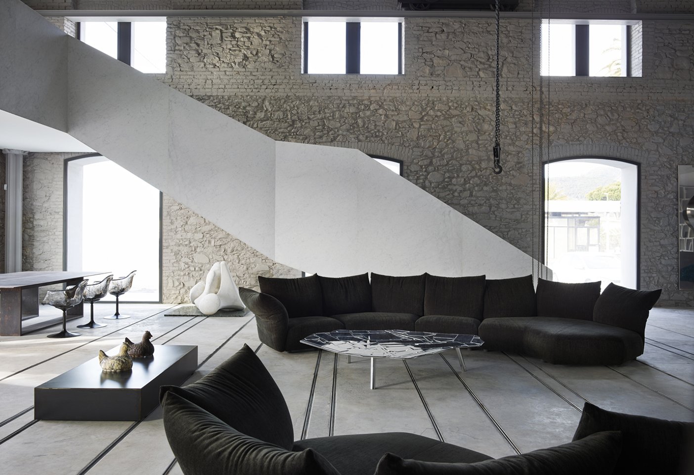 The Standard sofa by Francesco Binfaré for Edra. Photo c/o Edra.