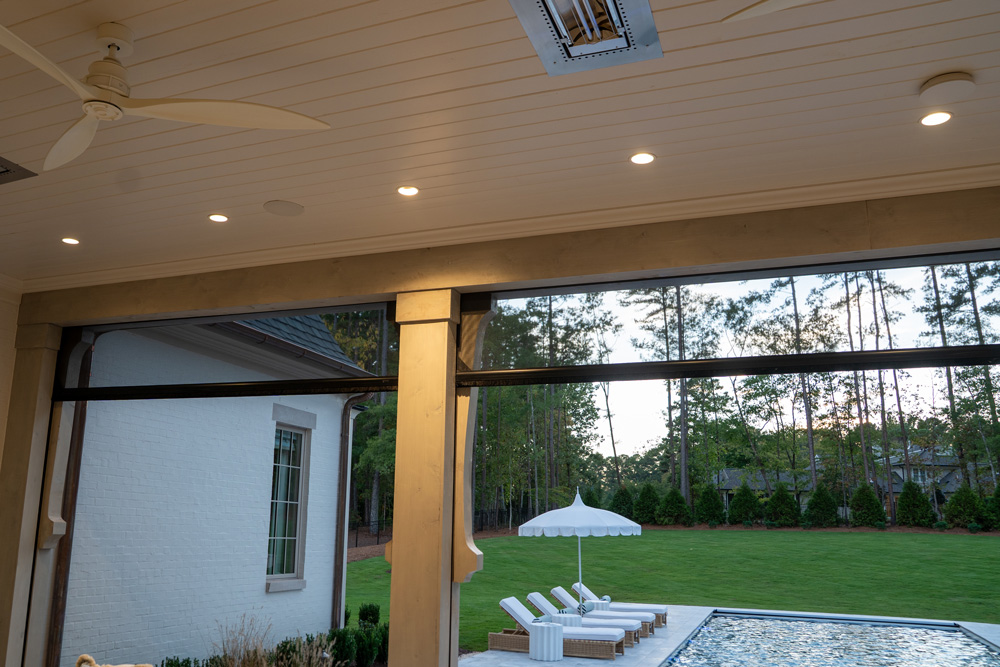 Outdoor patio lighting