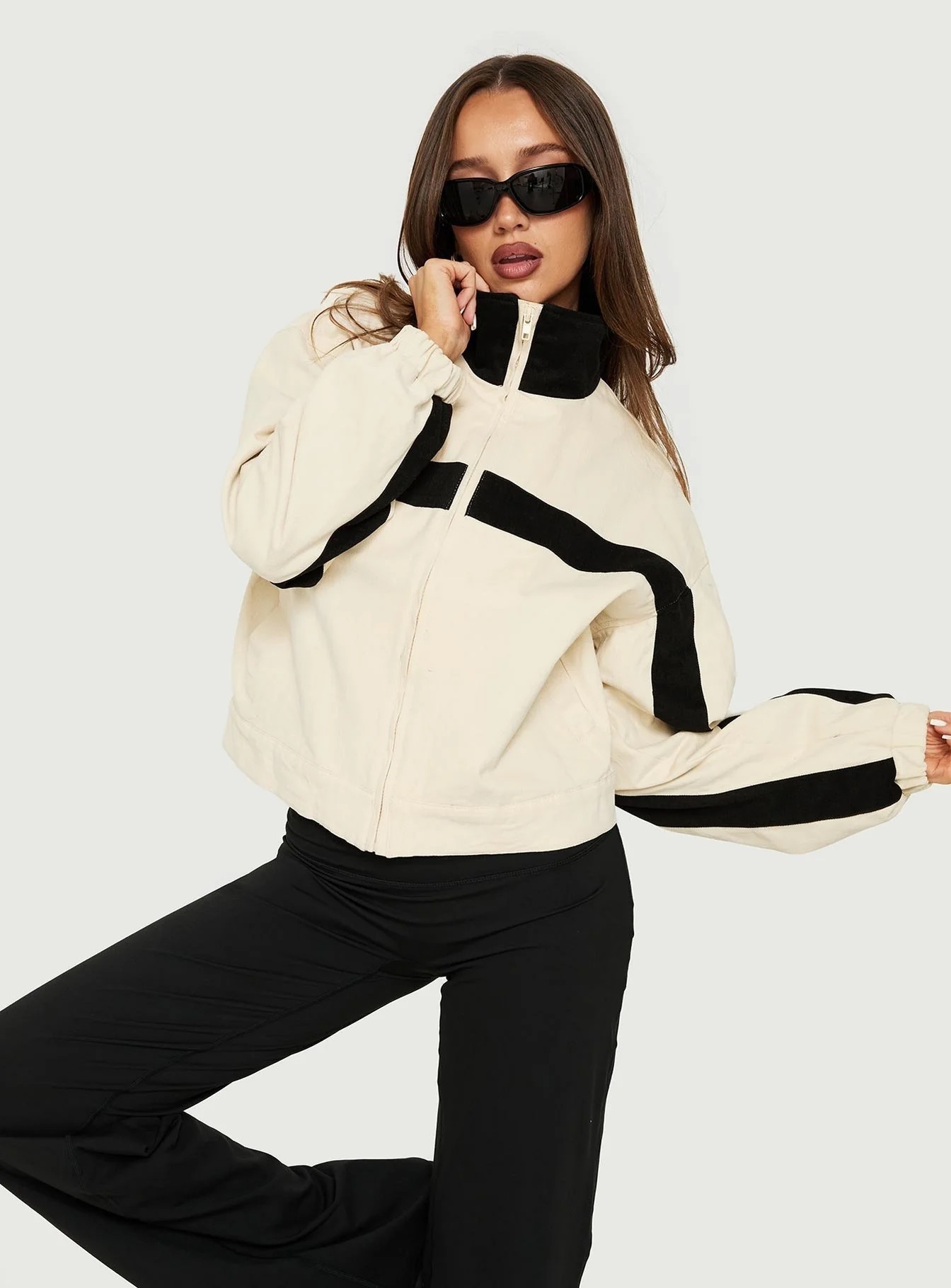Winter 2026 Fashion Trends - Princess Polly Funnel Neck Jacket