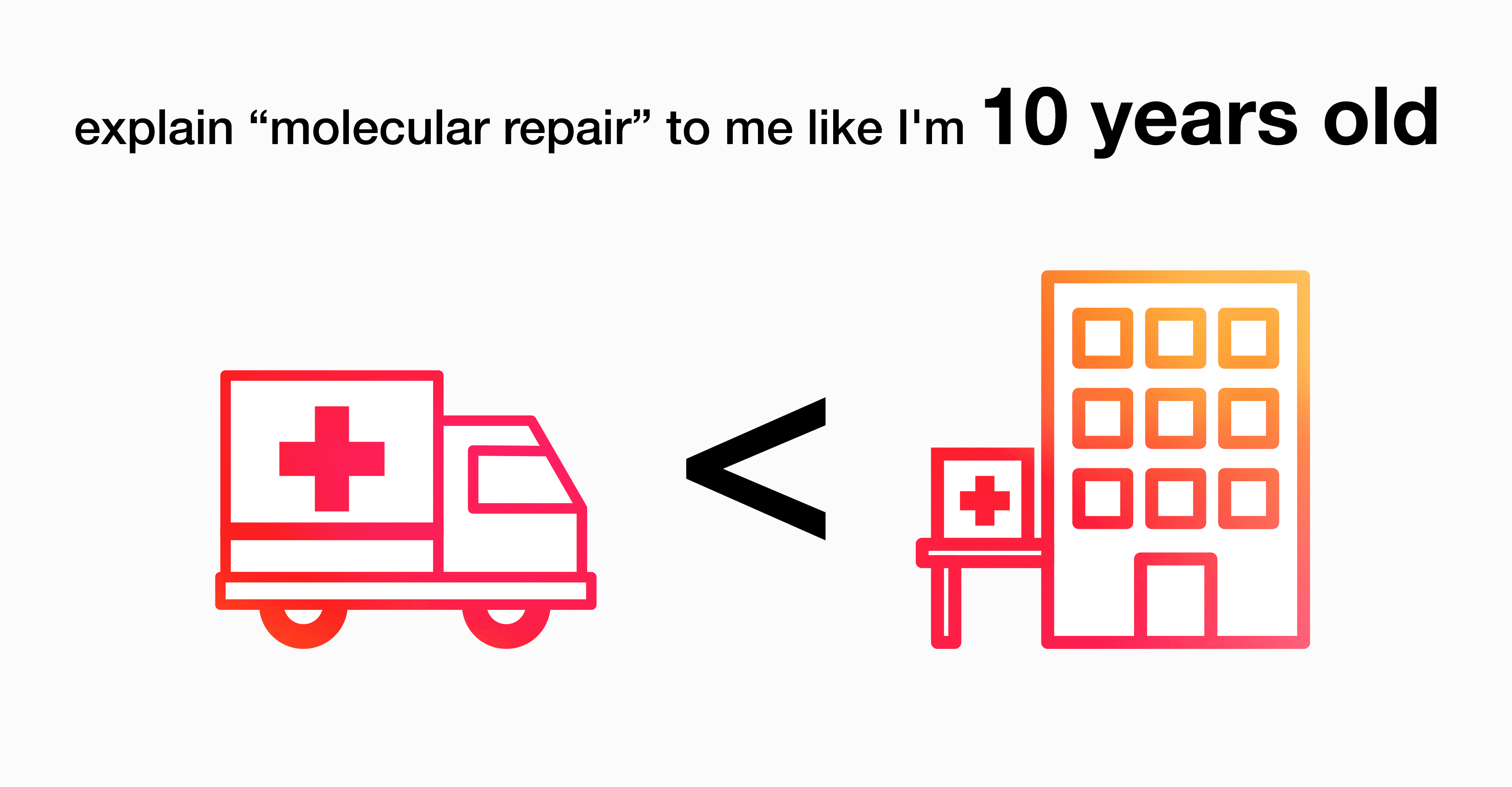 FUNdamentals 27: What does molecular repair mean?