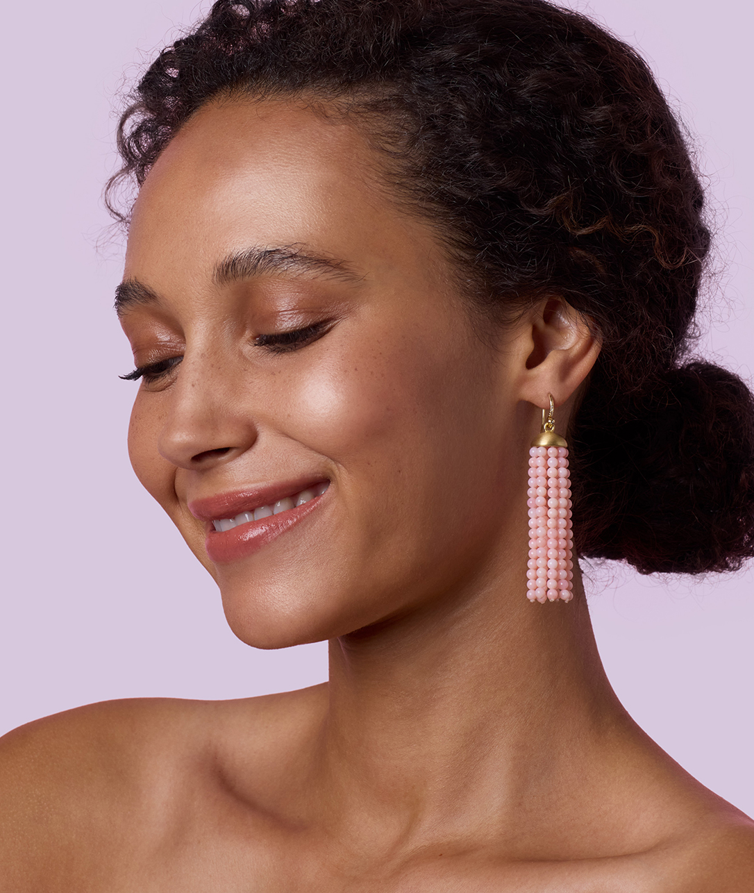 Pink Opal Tassel Earrings are made for dancing under the stars all night long.SHOP TASSEL EARRINGS