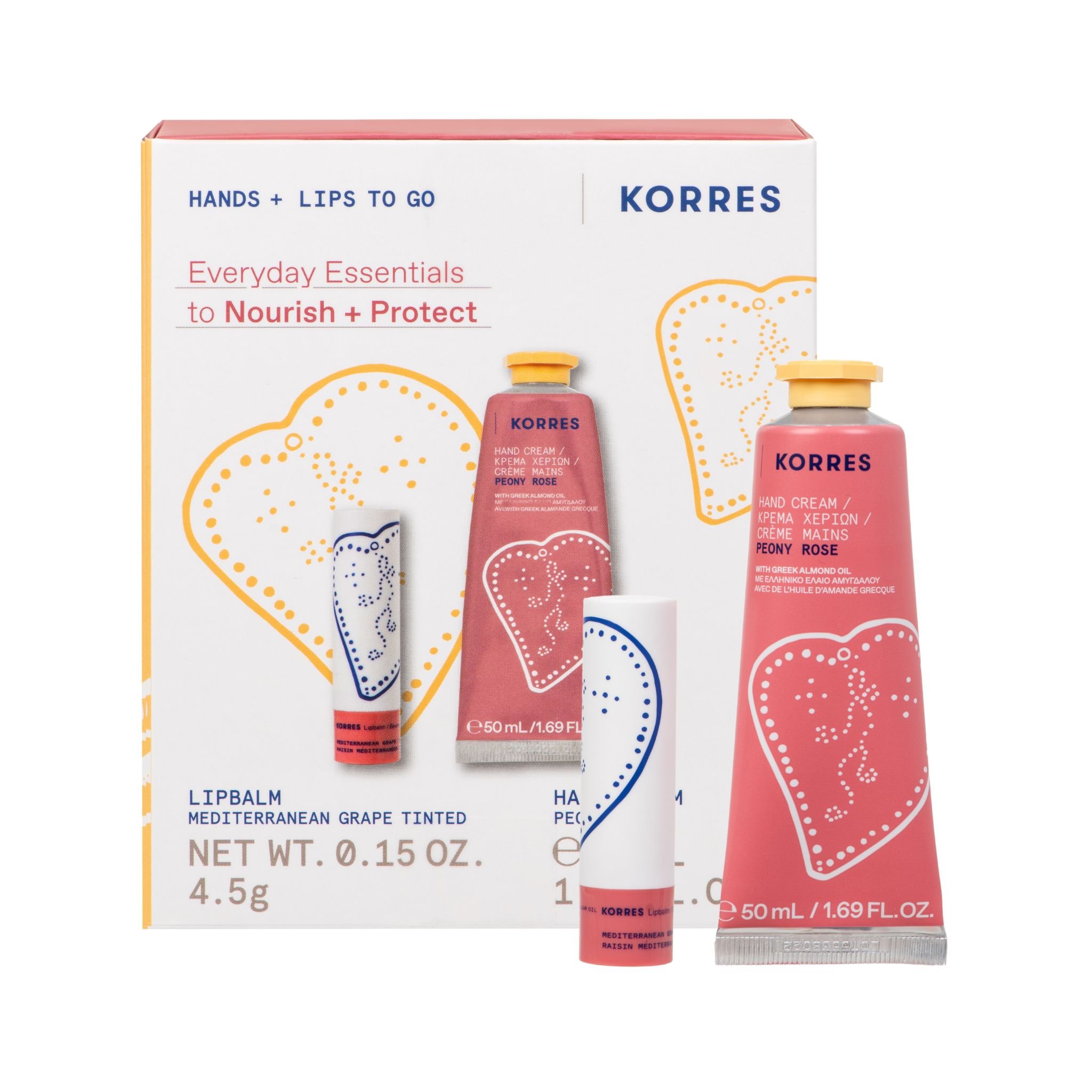 EVERYDAY ESSENTIALS Hand- und Lippenpflege Set Peony Rose Thumbnail 3