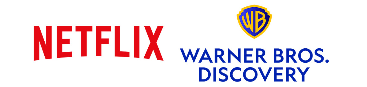 Netflix and Warner Bros. Discovery Logos