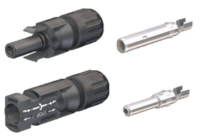 MC4 solar connectors