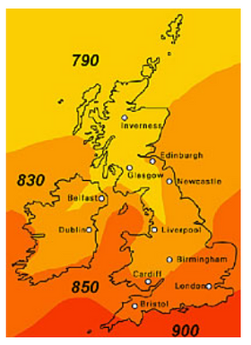 UK estimated annual generation