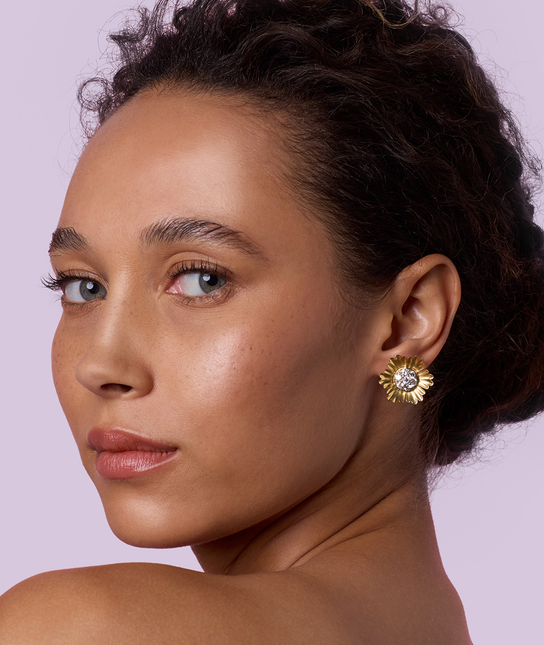 Surround yourself in flowers with our Golden Blossom Super Bloom Studs.SHOP GOLDEN BLOSSOM