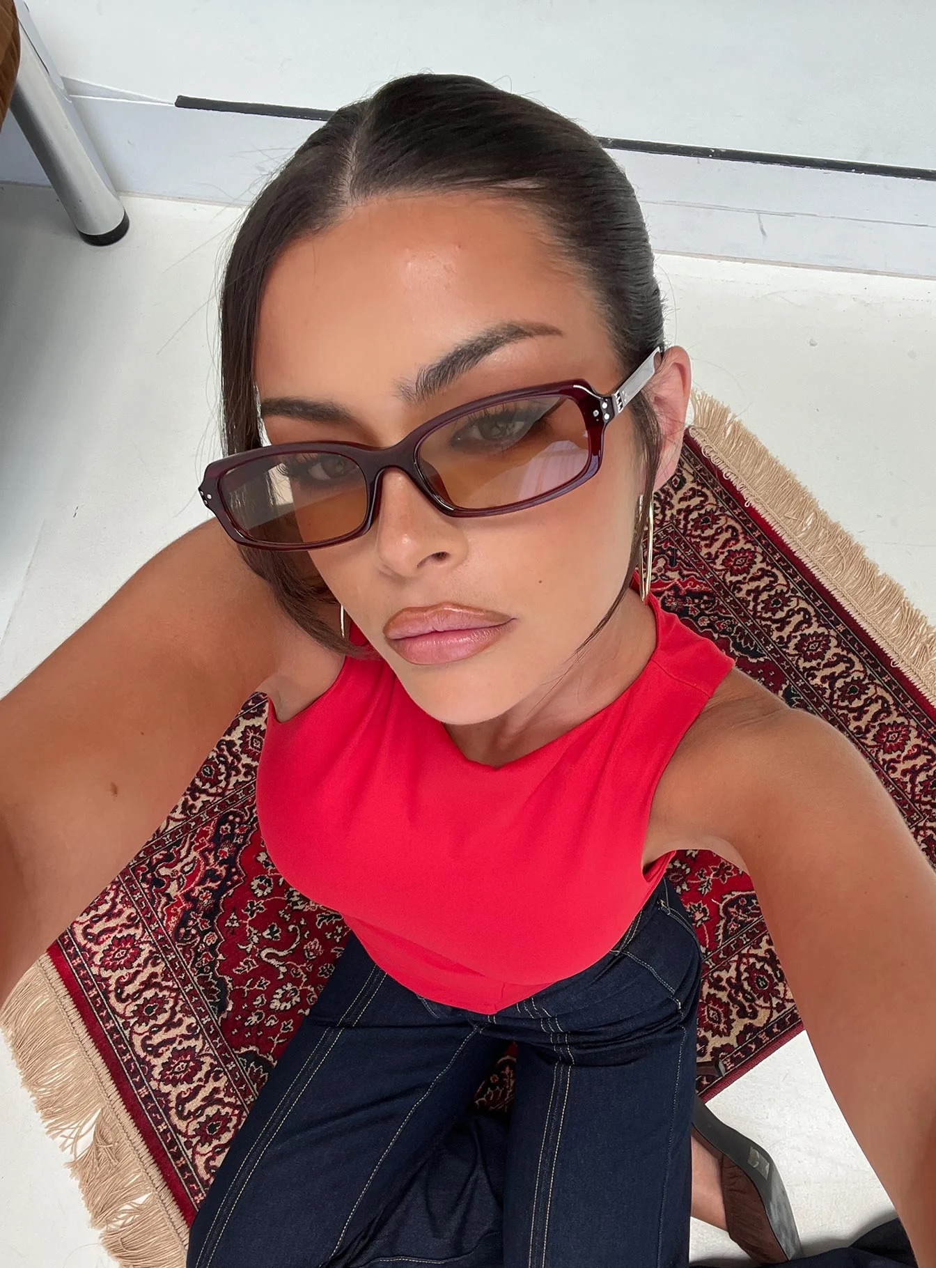 Trending Valentine’s Day Accessories Gifts - Red Sunglasses