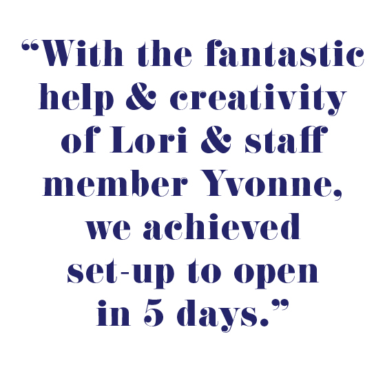 Quote about Lori & Staff