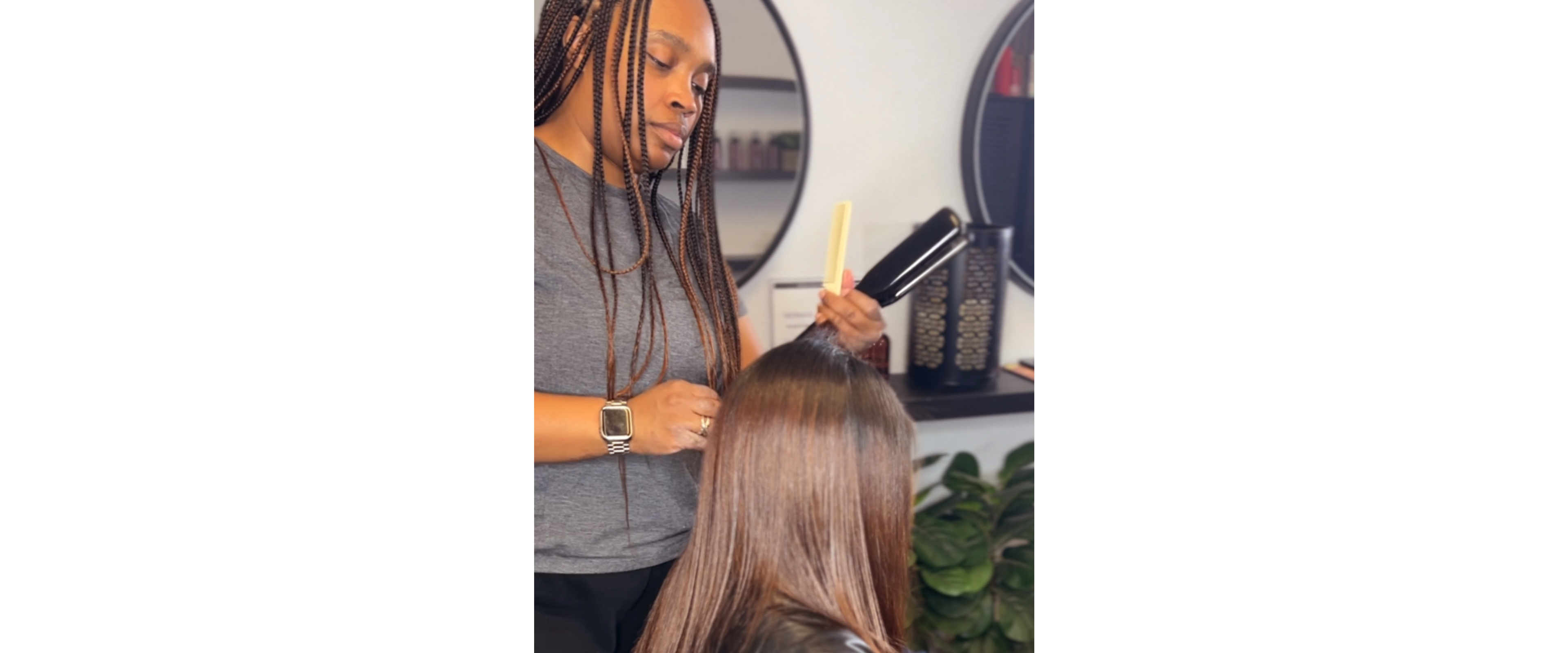 Alifia Young K18 PRO stylist + educator