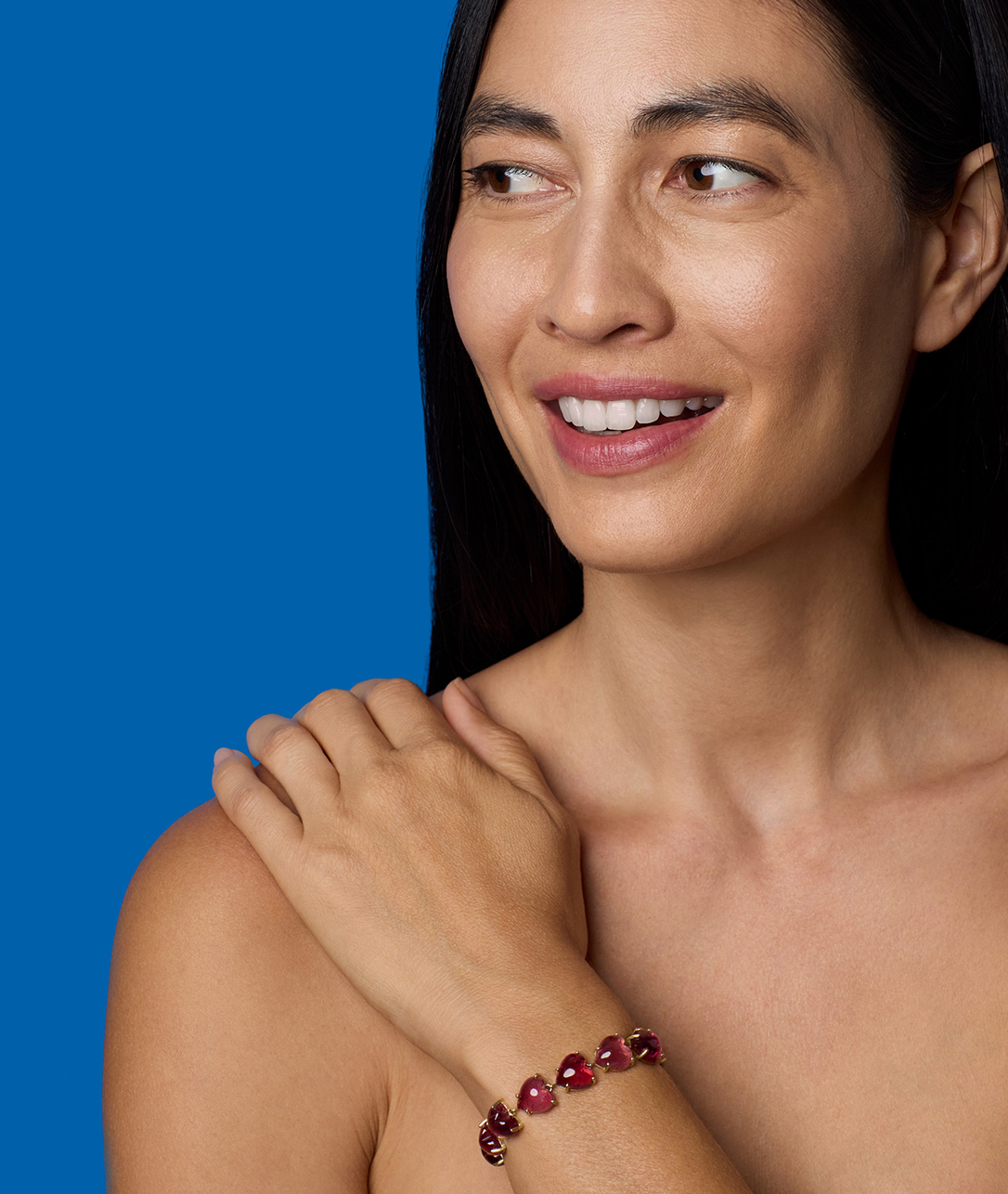 Gemstone links to keep close always.SHOP LOVE BRACELETS