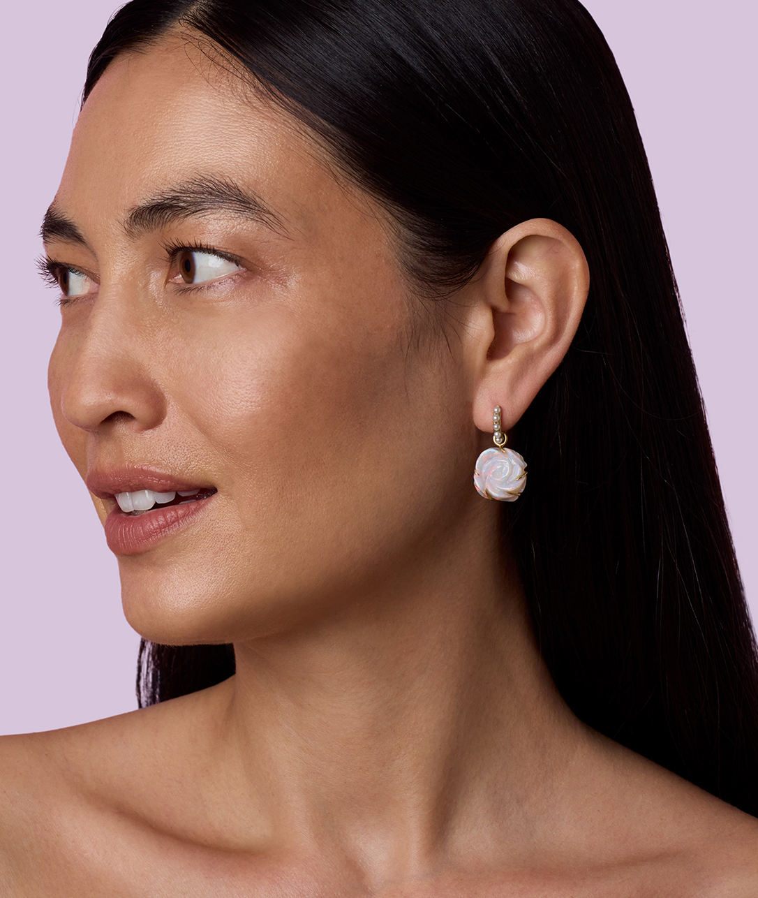 No two opals are ever identical, which makes every pair of earrings a reminder that beauty doesn't have to be predictableSHOP OPAL EARRINGS