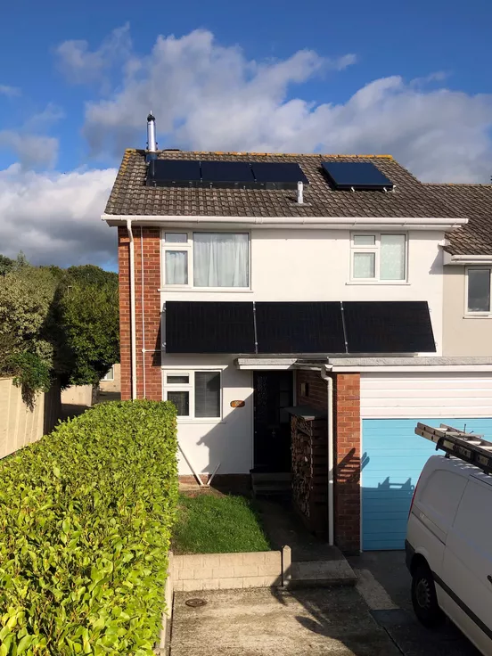 Using excess power for water heating in off-grid systems – Wind & Sun