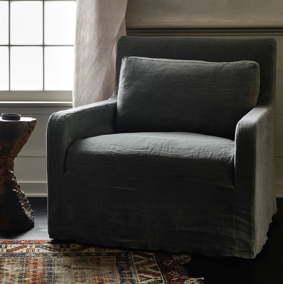 Cadence Chair placed next to a window sill