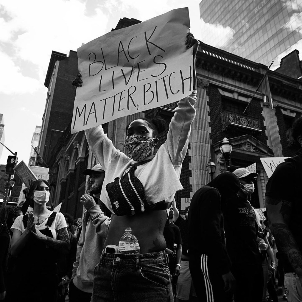 Black Lives Matter, photographed by Devin Allen, June 2020.