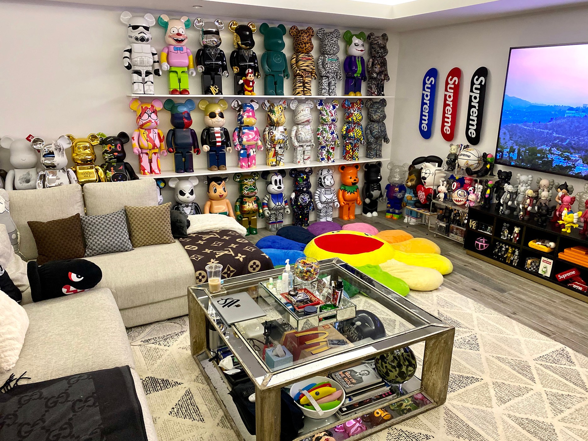 Lifestyle image of Ben Baller's art collection