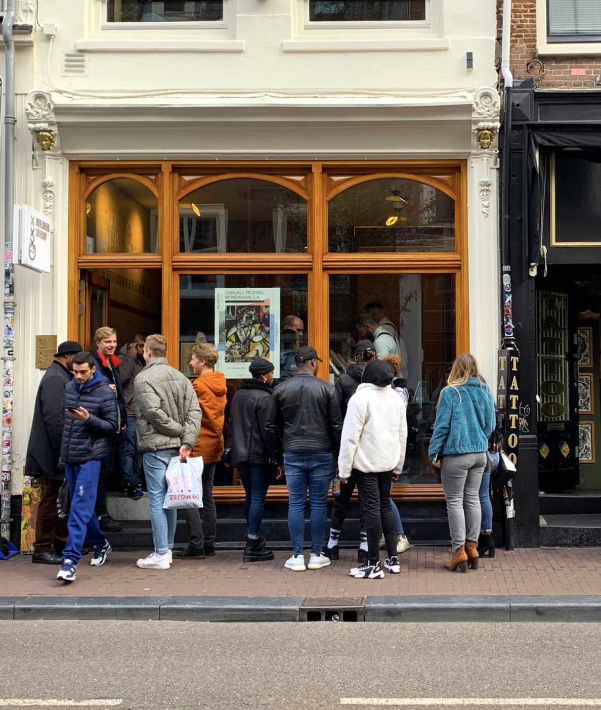 Boerejongens Center Coffeeshop at the Utrechtsestraat