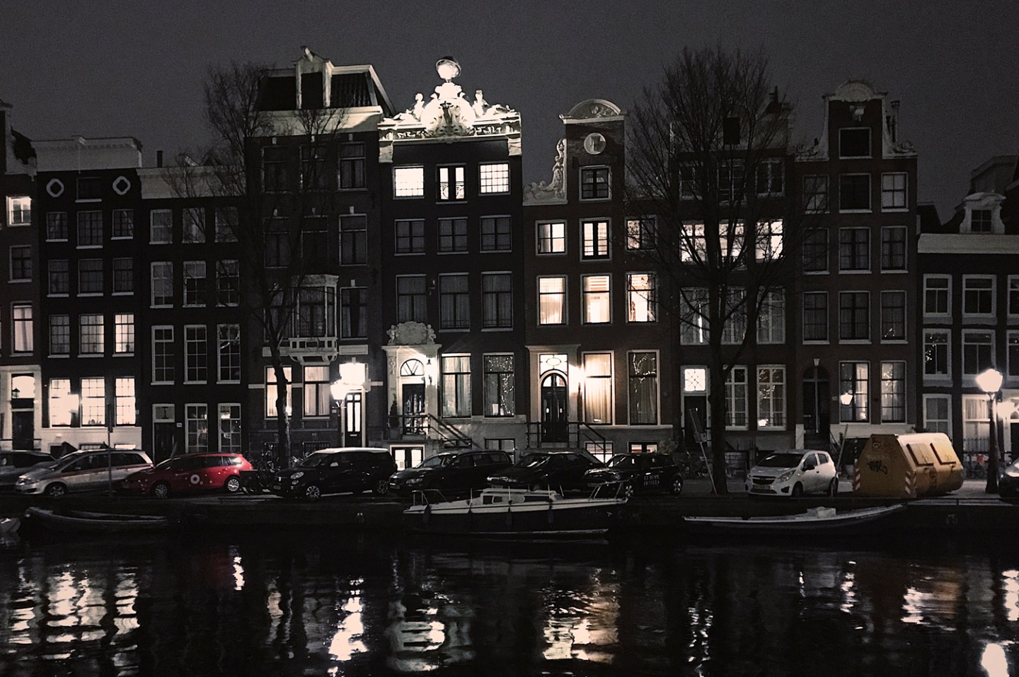 Nighttime on the Keizersgracht