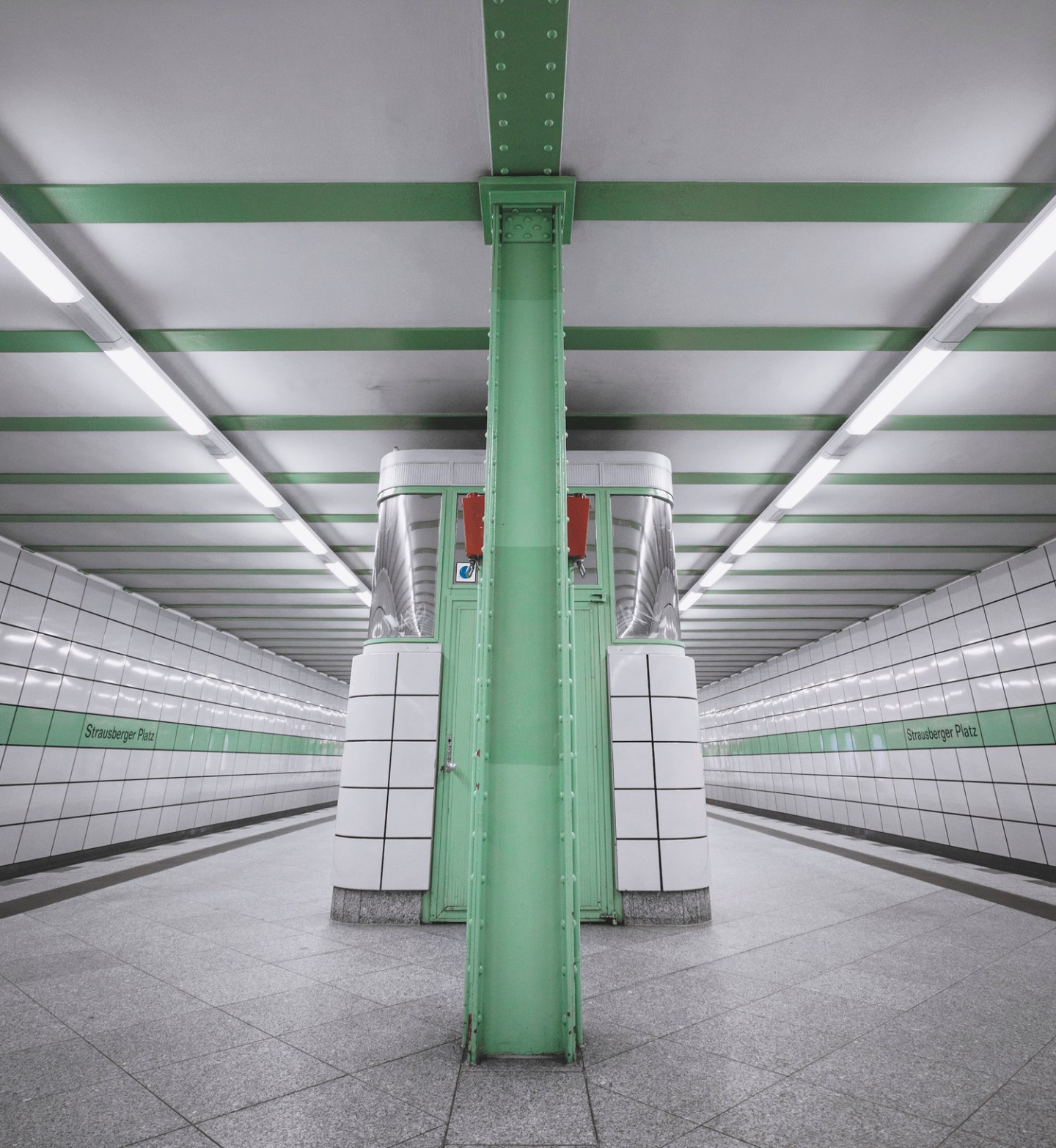 Berlin's subway station 