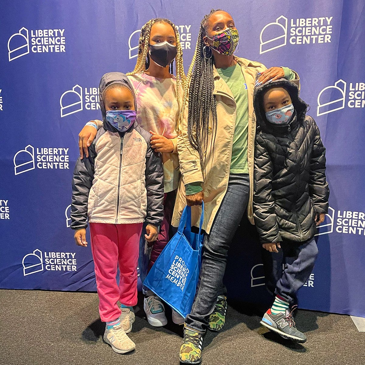 A pandemic visit to the Liberty Science Center in New Jersey.