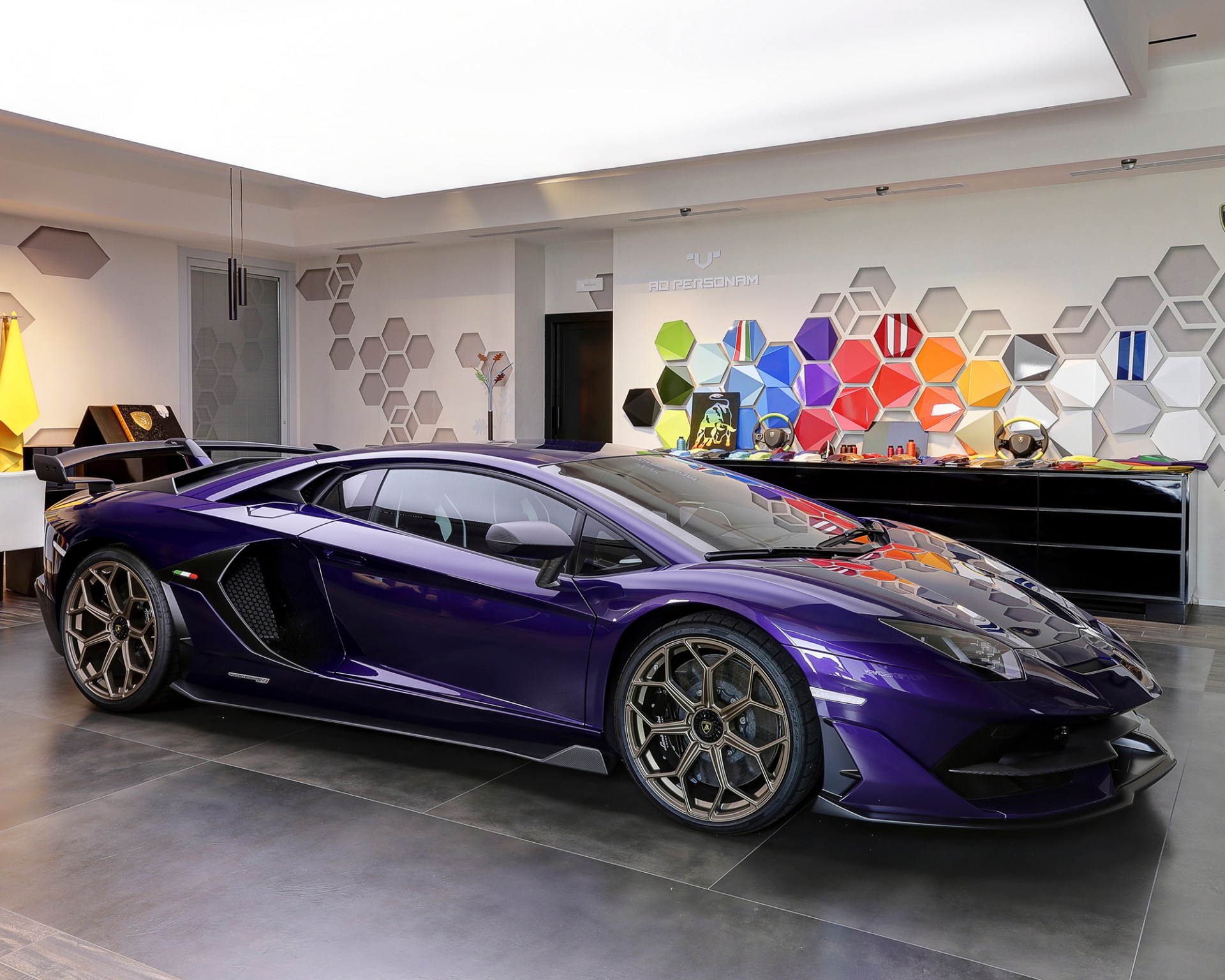 Lamborghini’s Ad Personam Program allows for endless custom options