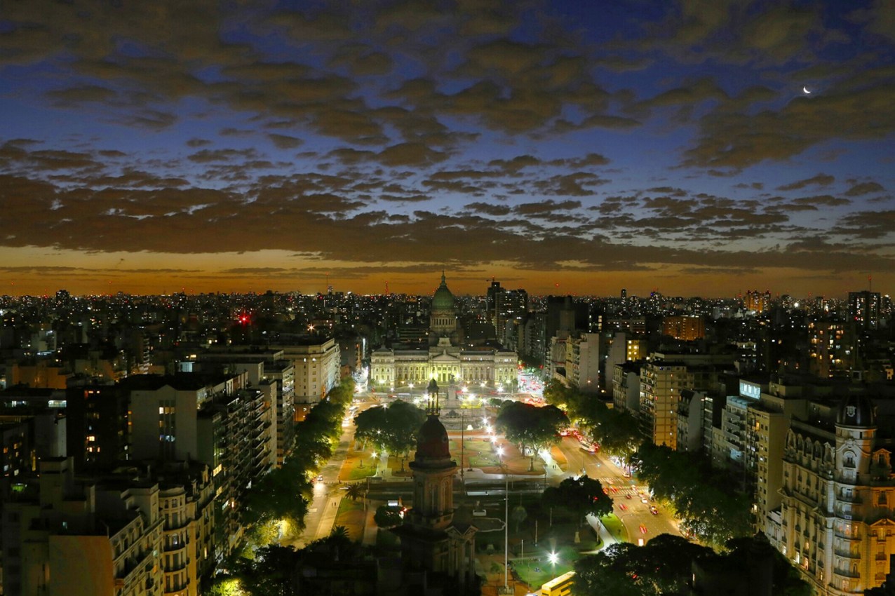 Photograph of the Buenos Aires skyline