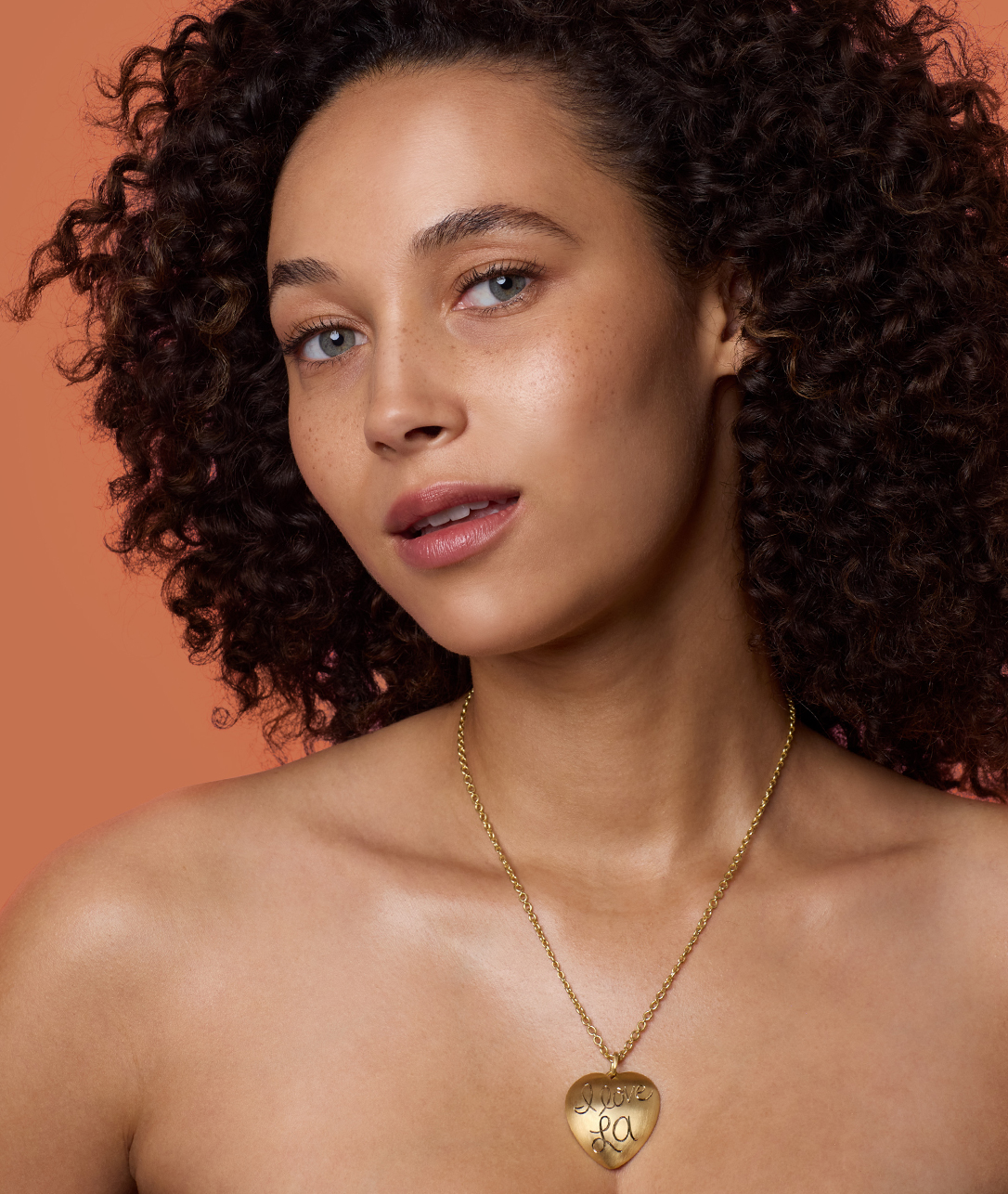 Each heart-shaped pendant is exactly the kind of gift that becomes a story, especially when it gives back. The proceeds from the sale of this piece will be donated to Baby2Baby to support their ongoing work with children and families in need.SHOP LOVE NECKLACES