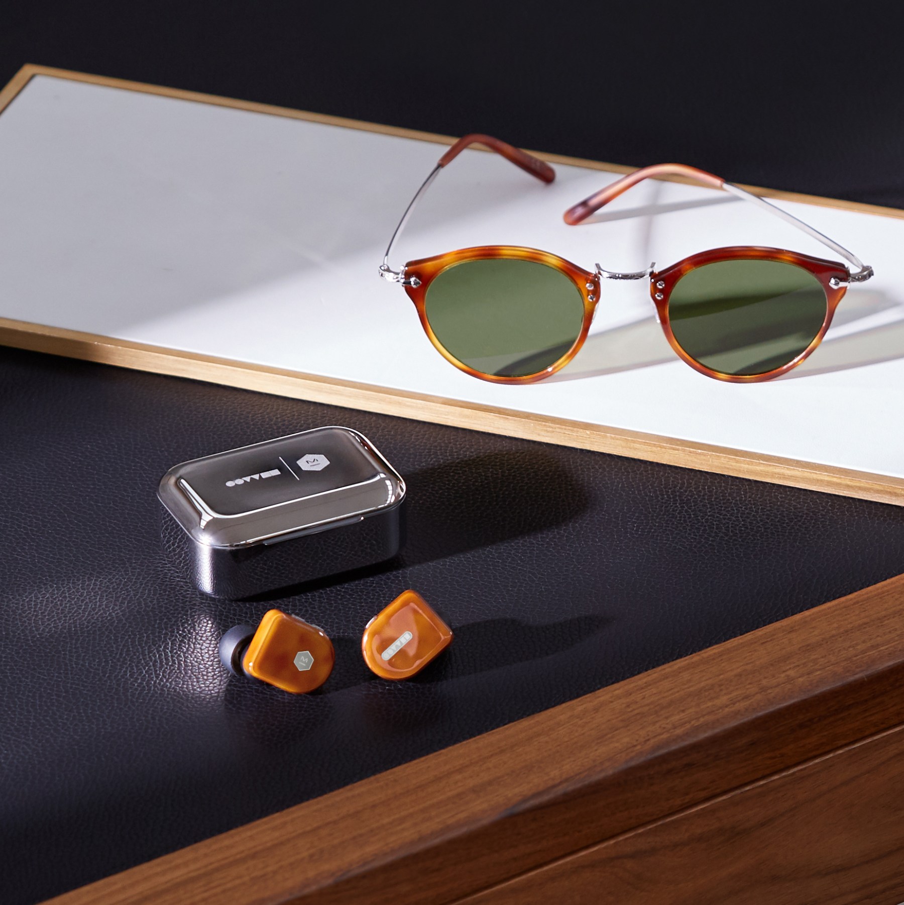 MW07 PLUS and the OP-505 Sunglasses in LBR Acetate