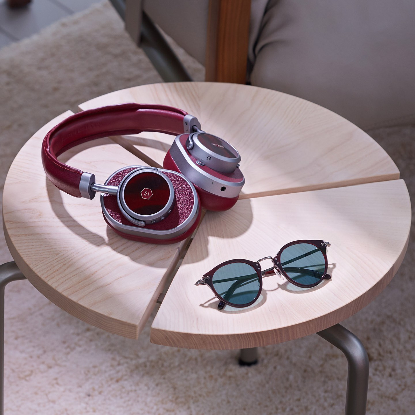 The collection is available in three limited-edition colors, including Bordeaux Acetate