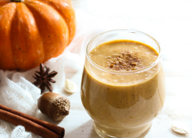 pumpkin spice smoothie