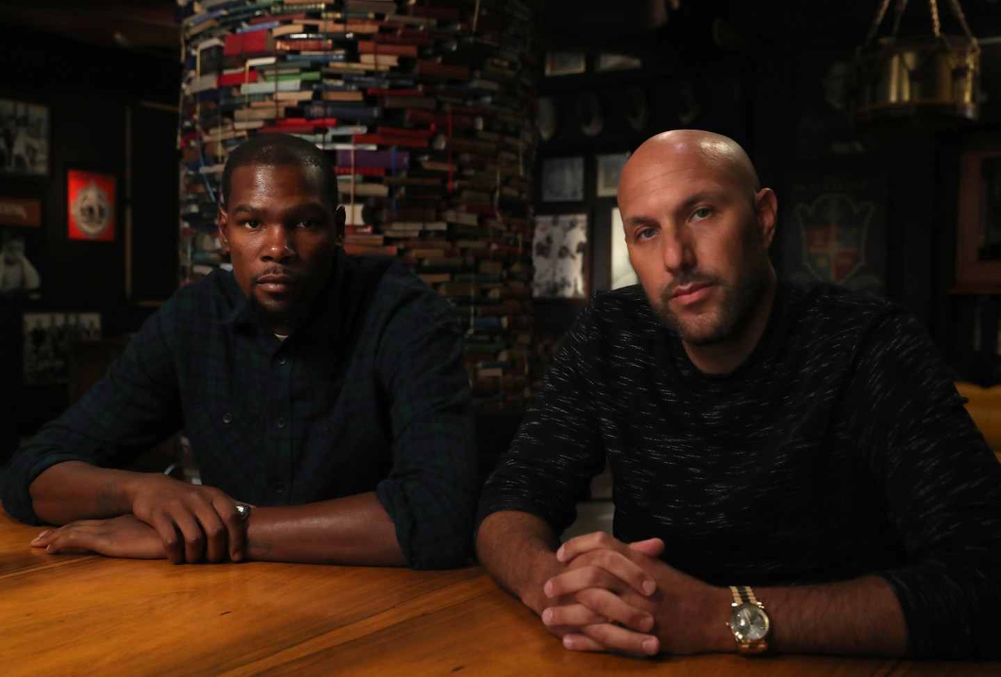 Kevin Durant and Rich Kleiman of Thirty Five Ventures