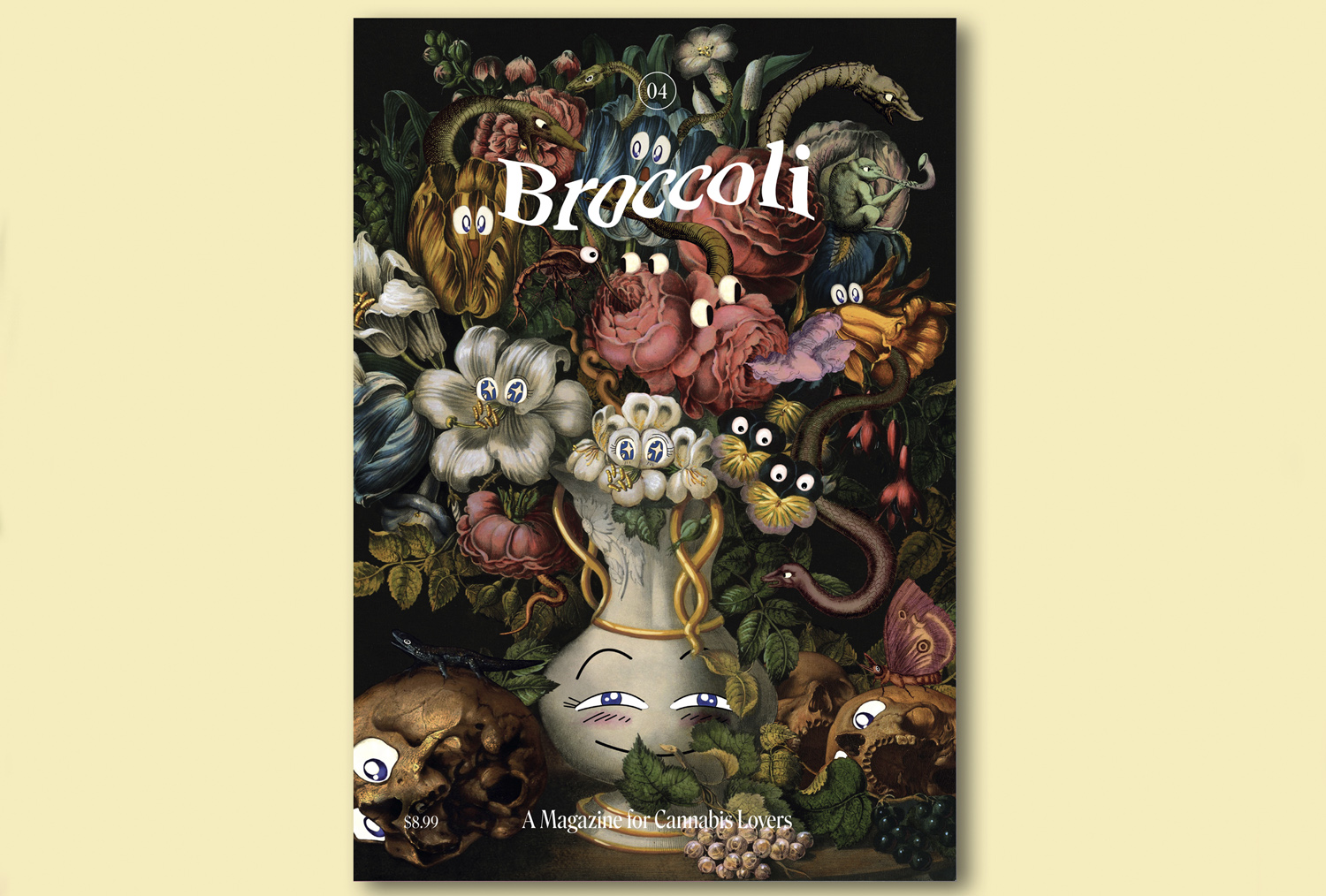 Broccoli Issue 4, Cover Art by Adrienne Kammerer