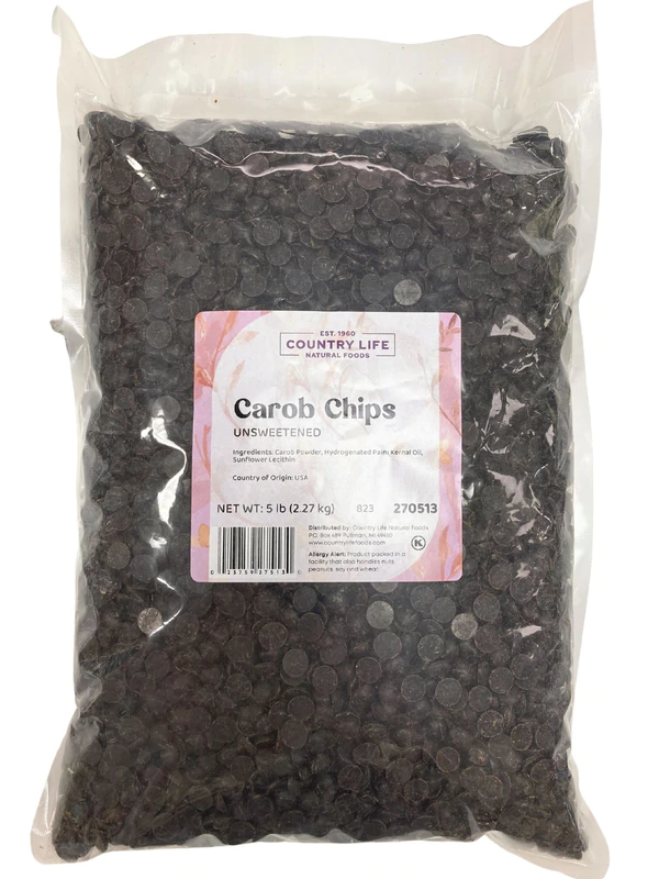UNSWEETENED CAROB CHIPS