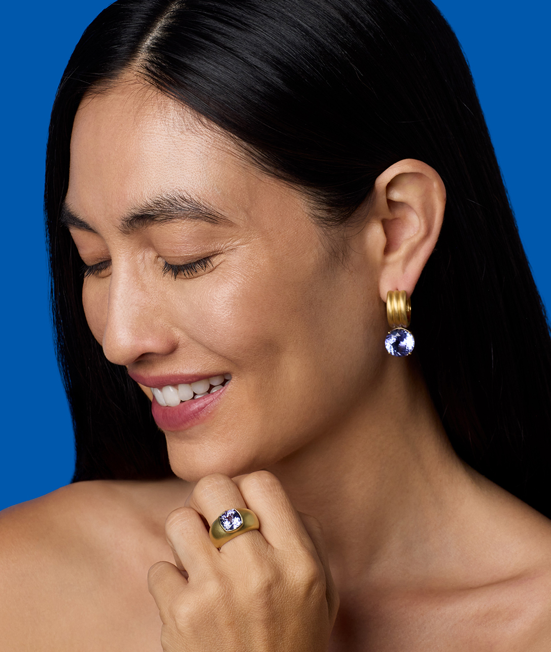 Tanzanite is proof that blue can be both precious and playful, dressed up or decidedly undone.SHOP TANZANITE