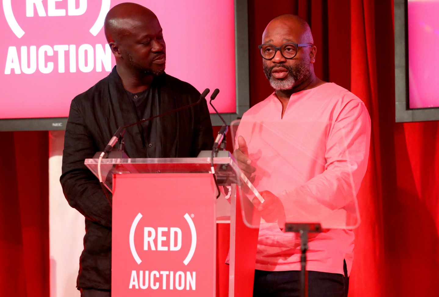 Red Auction Party Image