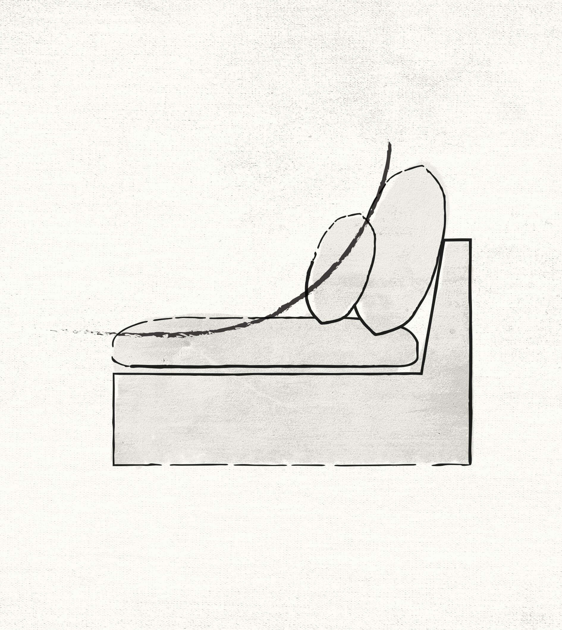 cushion illustration of Aria