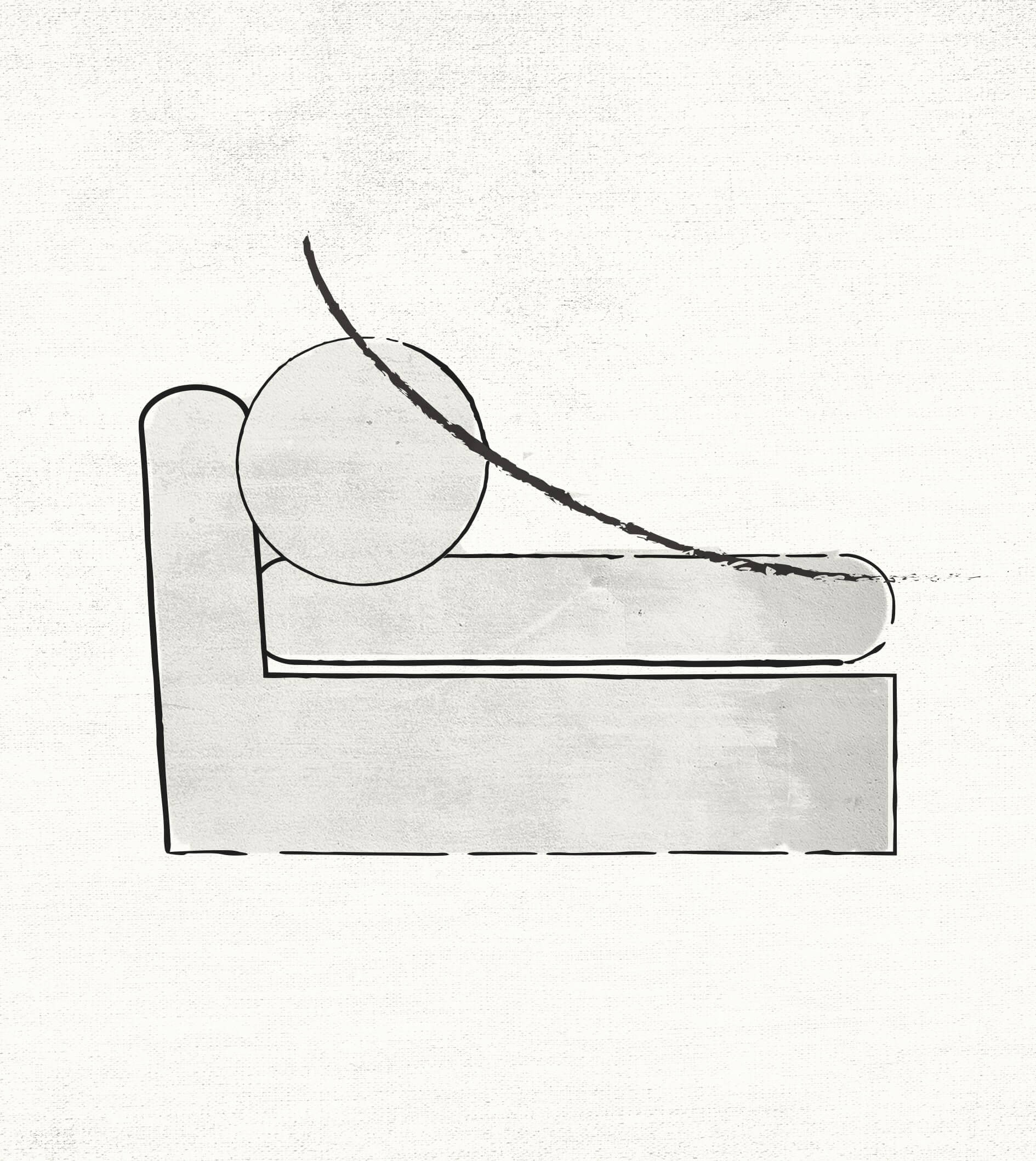 cushion illustration of Camino