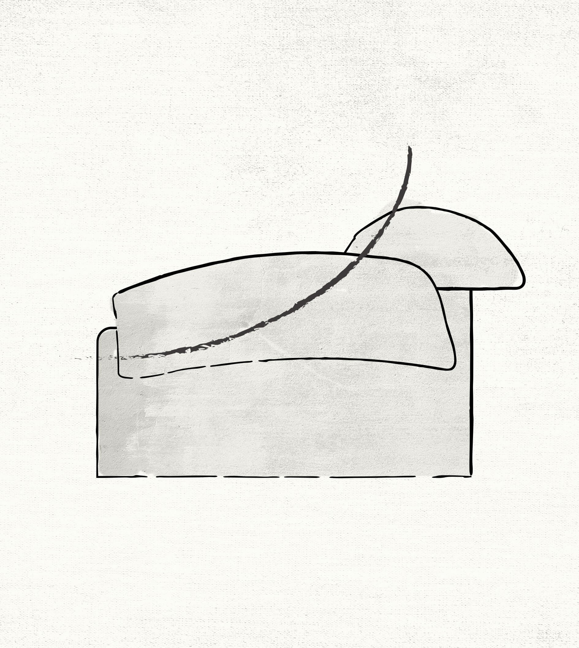 cushion illustration of Loula