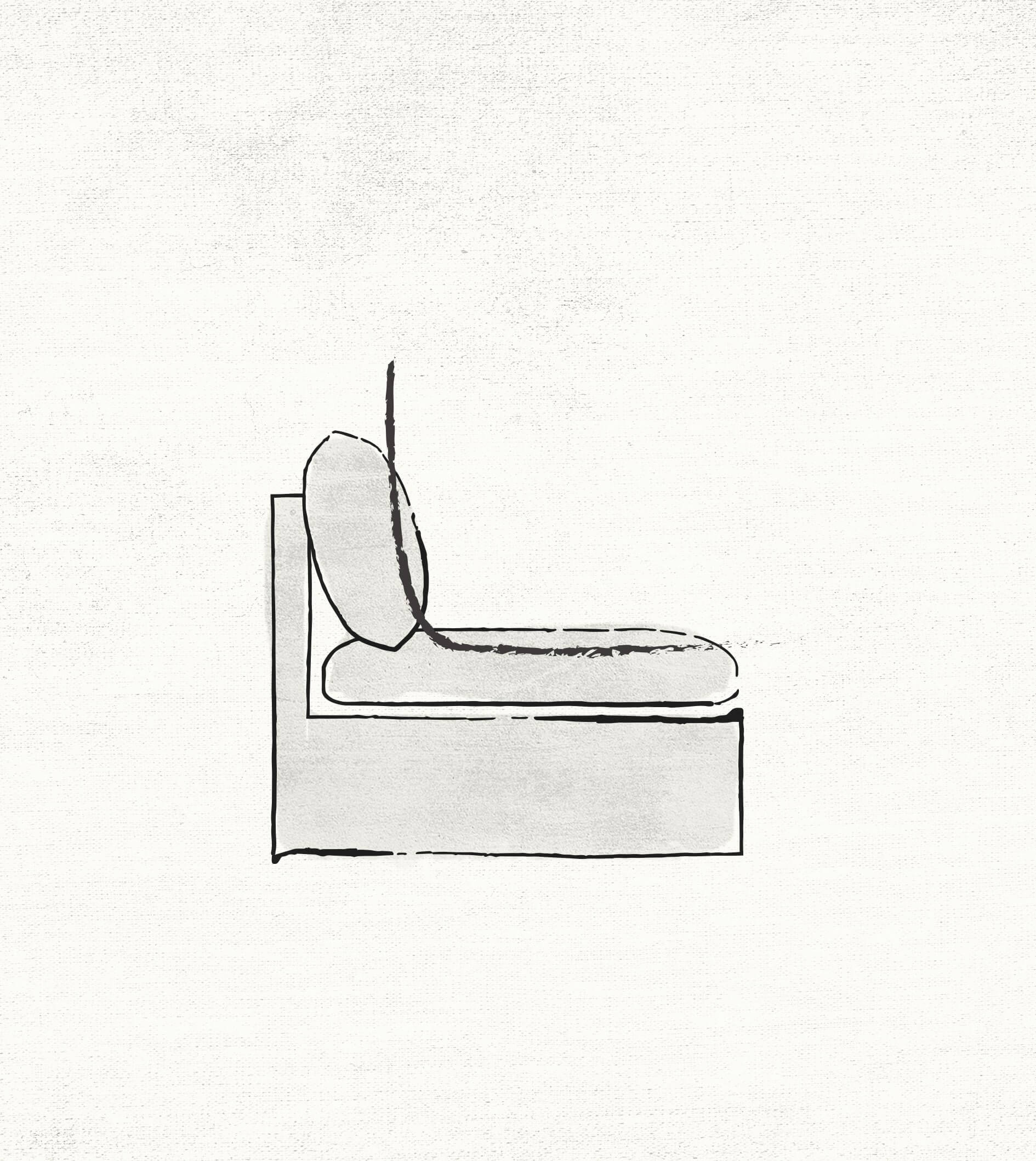 cushion illustration of Gabriel